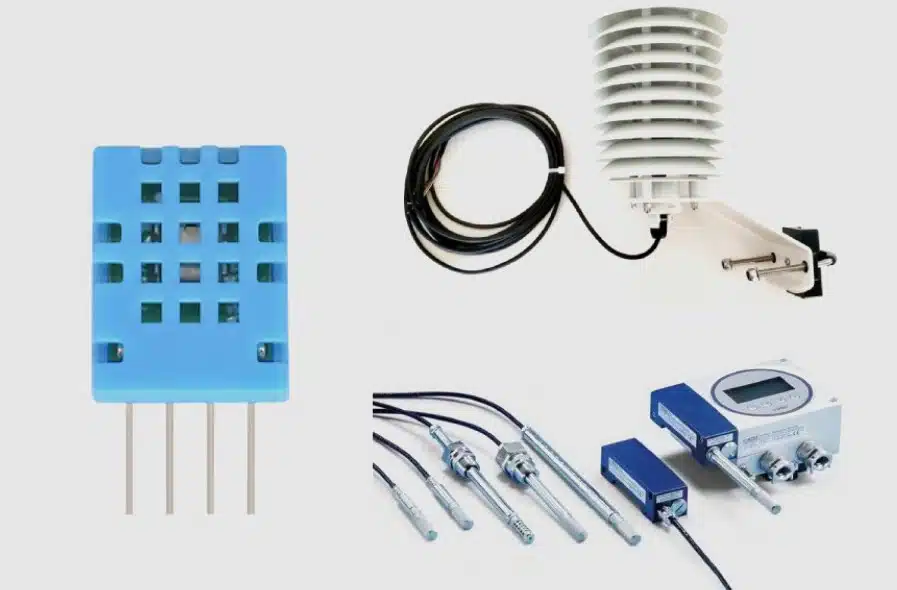 Humidity and temperature sensors