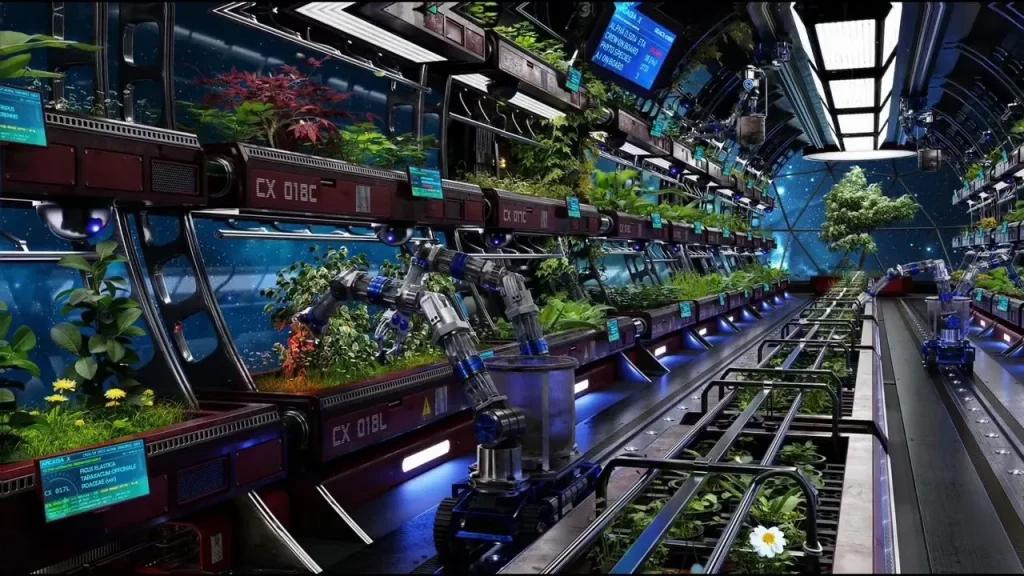 Greenhouses Used in Space