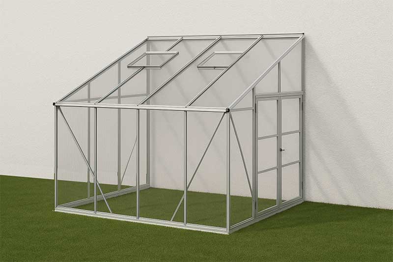 Greenhouse Structure Lean-To