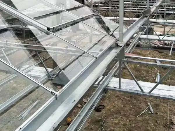 External Drainage System for Greenhouse