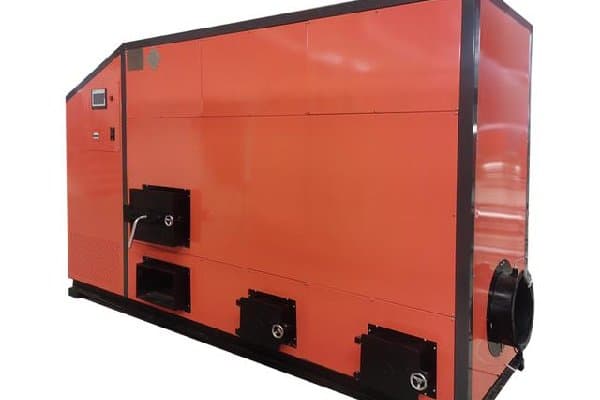 Greenhouse-specific biomass boiler